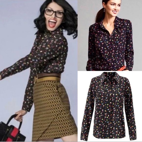 Cabi Ferris Button Front Shirt Style#3423 Size S - Picture 2 of 14